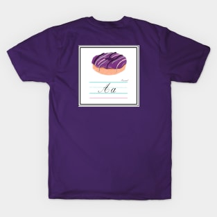 Asexual Queer Alphabet Card T-Shirt